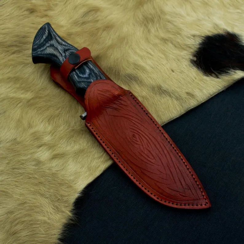 Damascene Hunting Blade DB03