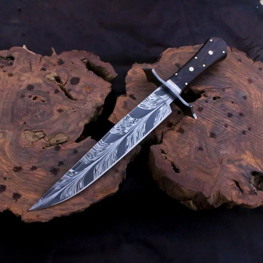 Damascene Hunting Blade DB04