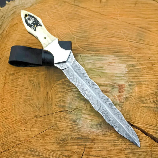 Damascene Toothpick Knife